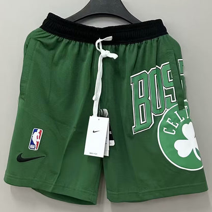 23/24 Celtics Green NBA Cotton Shorts