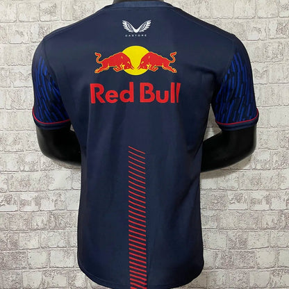 23/24 Red Bull Navy Team Polo T-Shirt - Max Verstappen #1