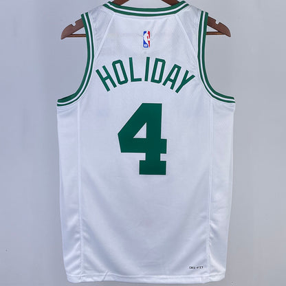 23/24 Celtics White Jersey - Holiday #4