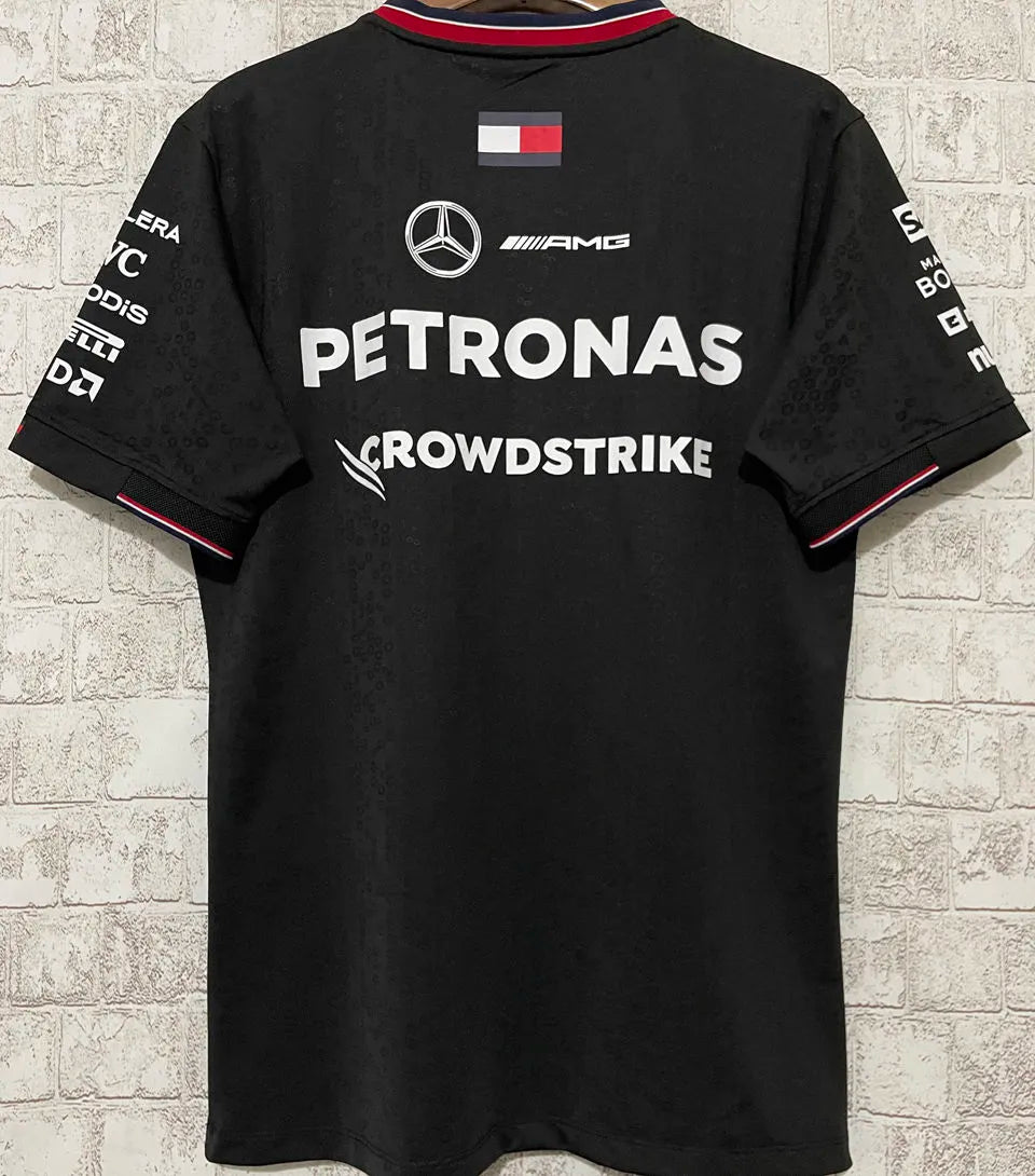 24/25 Mercedes Black Team T-Shirt