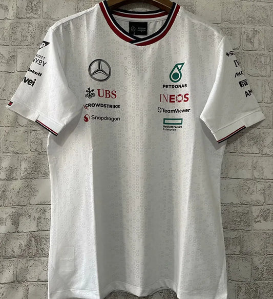 24/25 Mercedes White Team T-Shirt