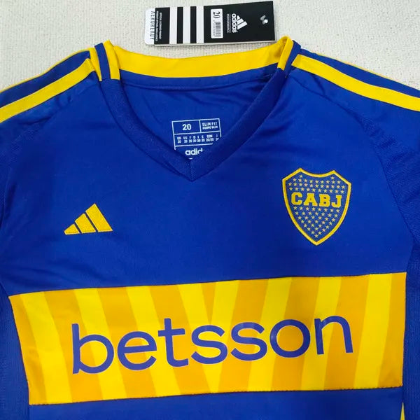 2024-25 Boca Juniors Home Kids Soccer Jersey