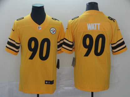 Pittsburgh Steelers American Football NFL Jersey - Watt, Wilson, Harris, Queen, Pickens, Fields, Trubisky, Pitzpatrick