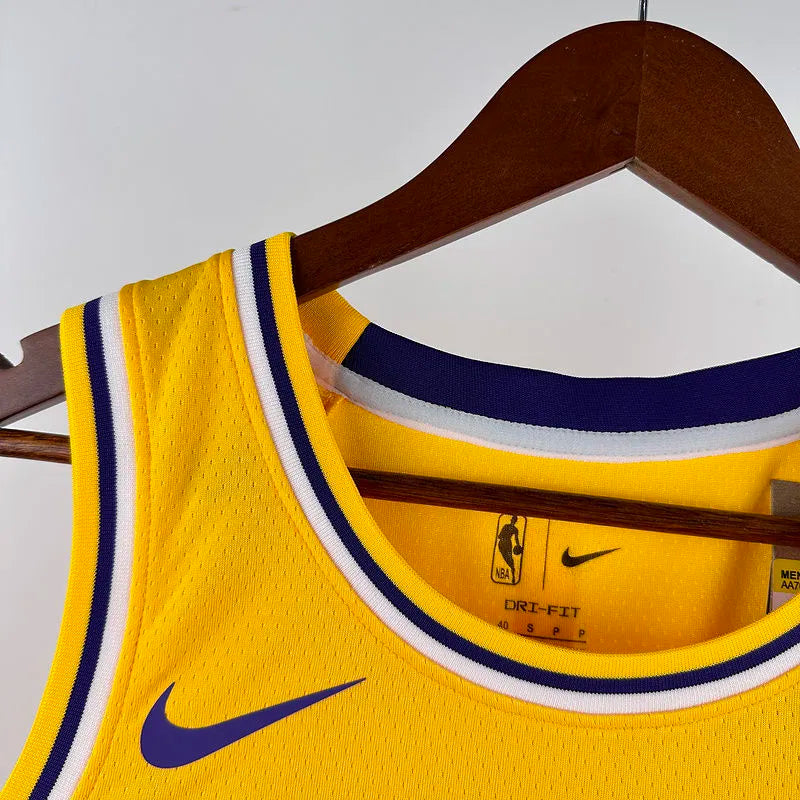 24/25 LA Lakers Yellow Jersey - Howard #39 (Hot Pressing)