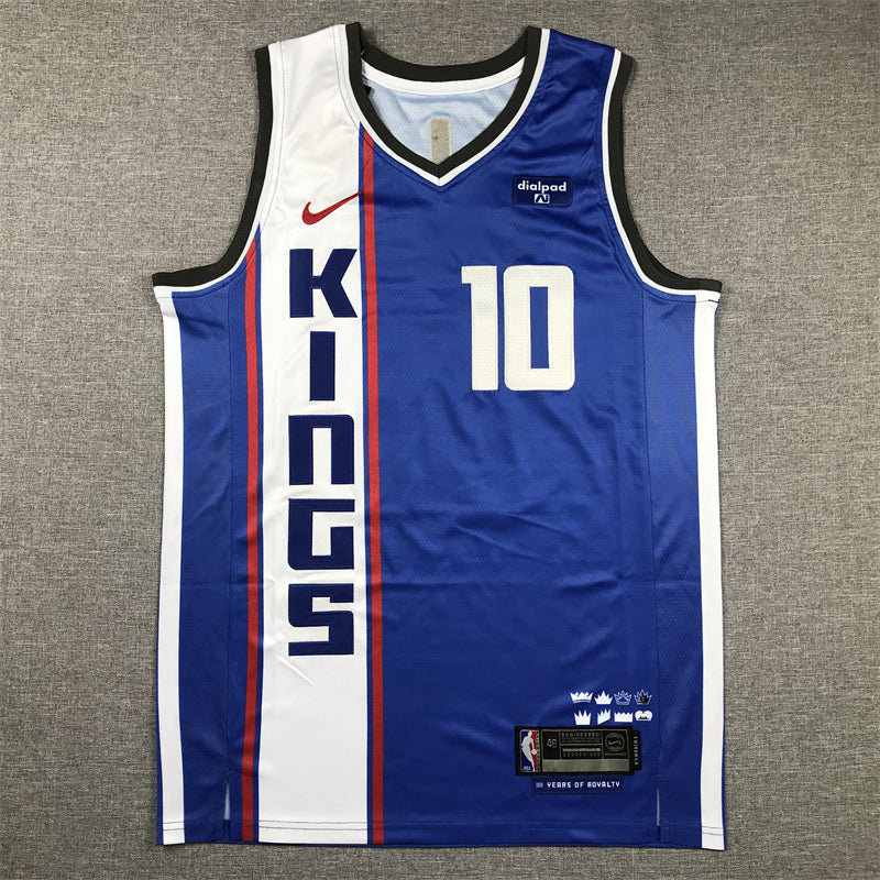 Sacramento Kings SABONIS # 10 NBA Jerseys