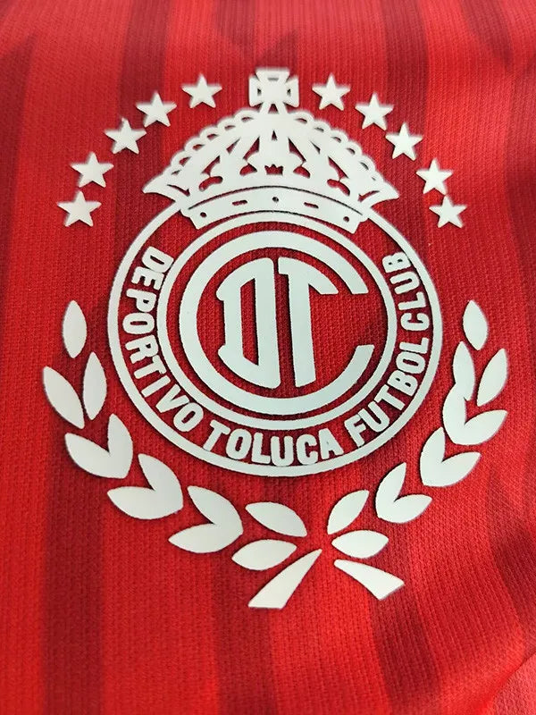 2025-25 Toluca Home Player Version Soccer Jersey