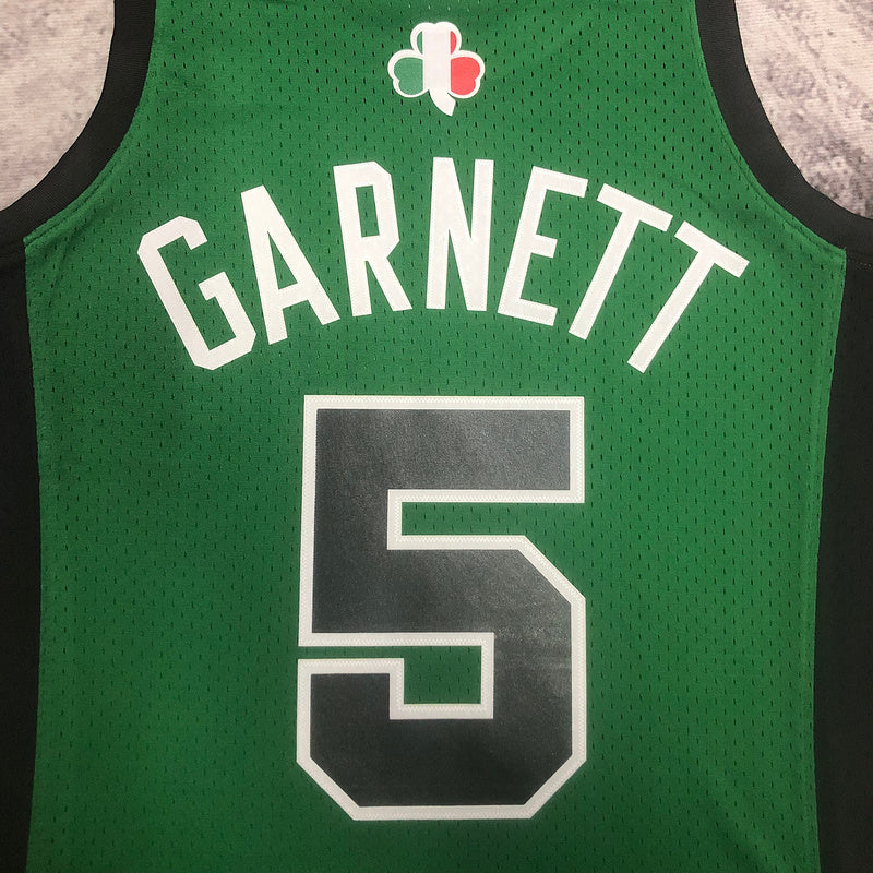 2007 Celtics Retro Green Jersey - Garnett #5