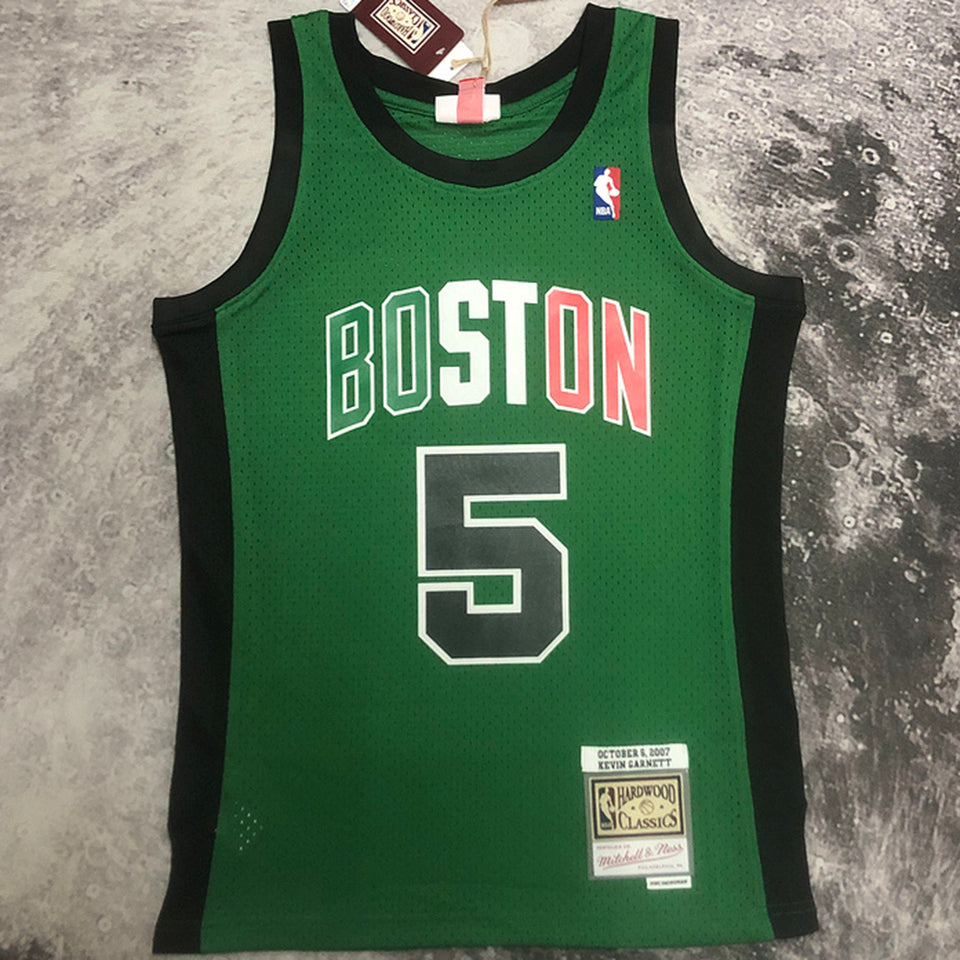 2007 Celtics Retro Green Jersey - Garnett #5