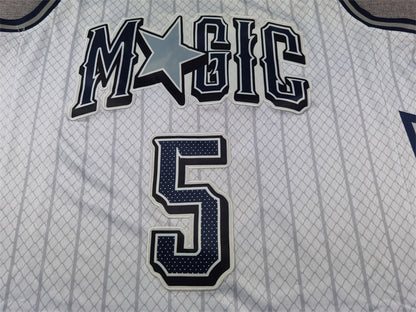 Orlando Magic BANCHERO # 5 White City Edition NBA Jerseys