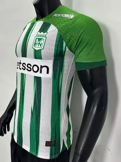 2025-25 Atletico Nacional Home Player Version Soccer Jersey