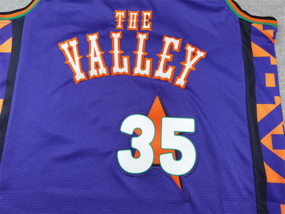 Phoenix Suns Valley MURRY # 35 Purple City Edition  NBA Jerseys