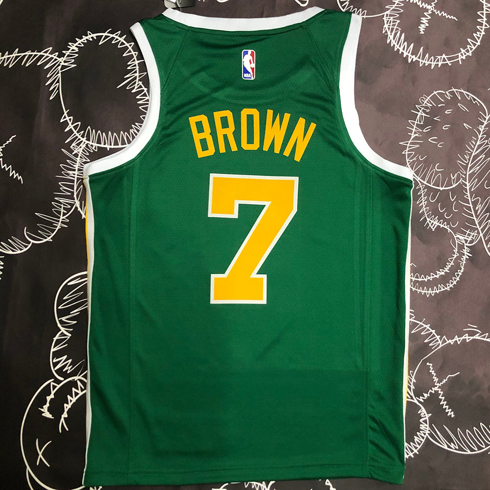 Celtics Retro Green Jersey - Brown #7