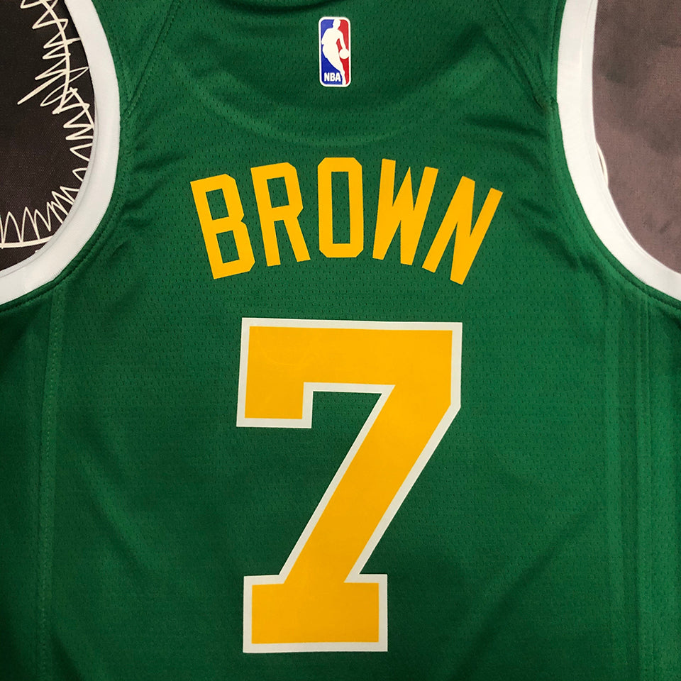 Celtics Retro Green Jersey - Brown #7