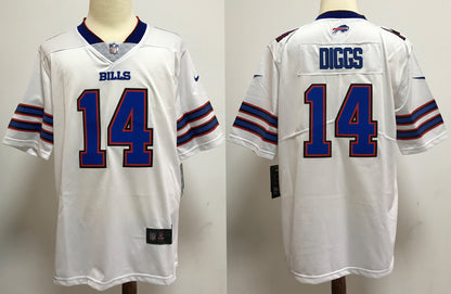 Buffalo Bills NFL Jersey - Coleman Jersey, Allen Jersey, Diggs Jersey