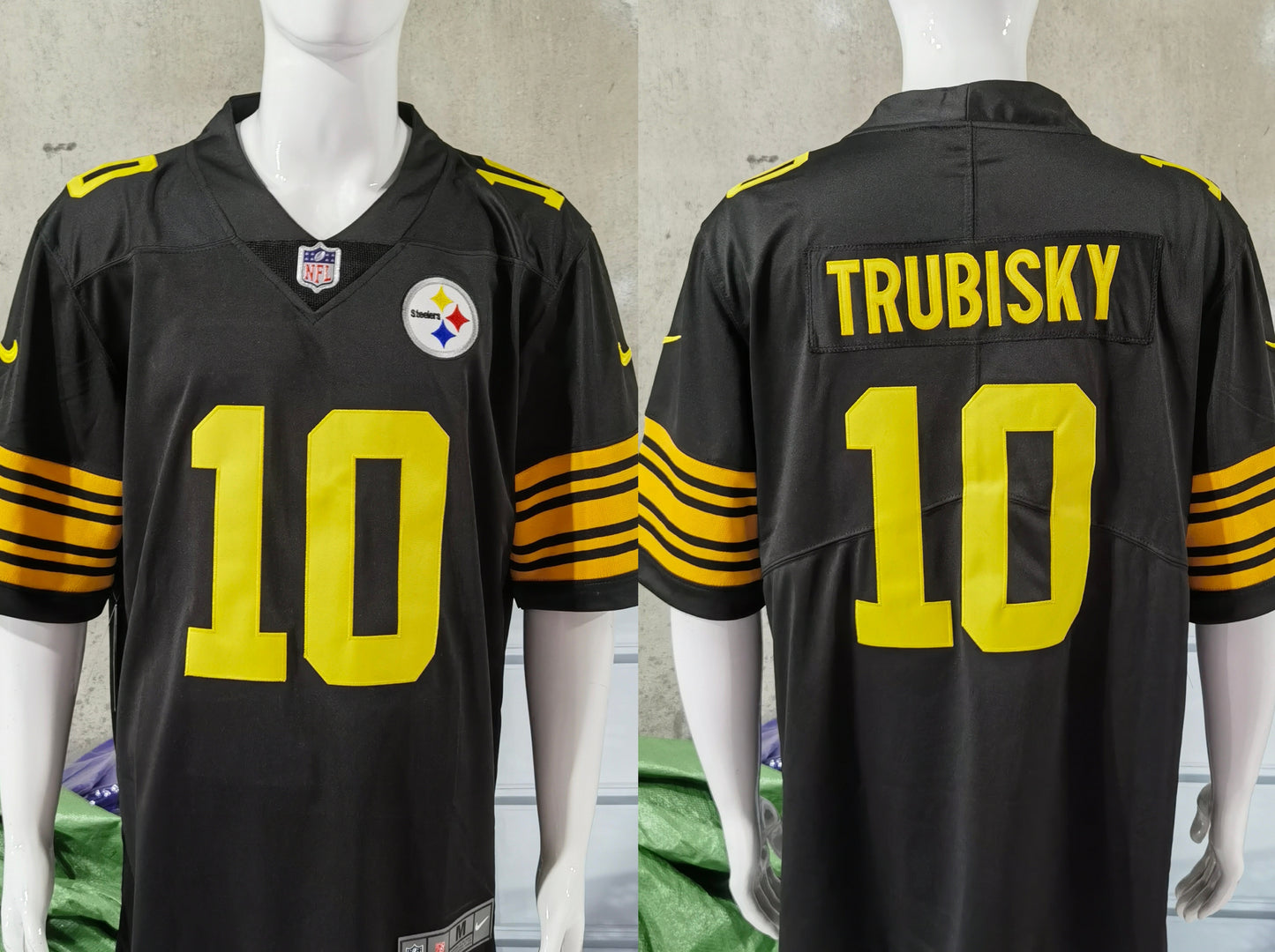 Pittsburgh Steelers American Football NFL Jersey - Watt, Wilson, Harris, Queen, Pickens, Fields, Trubisky, Pitzpatrick