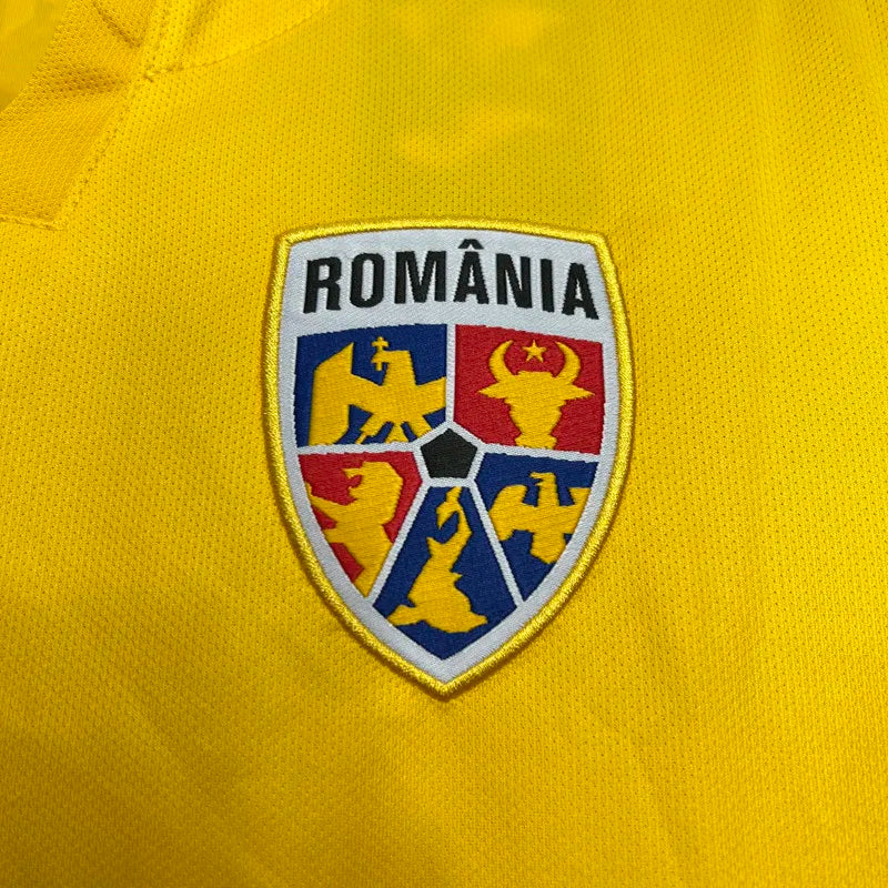 Romania Home Fans Soccer Jersey