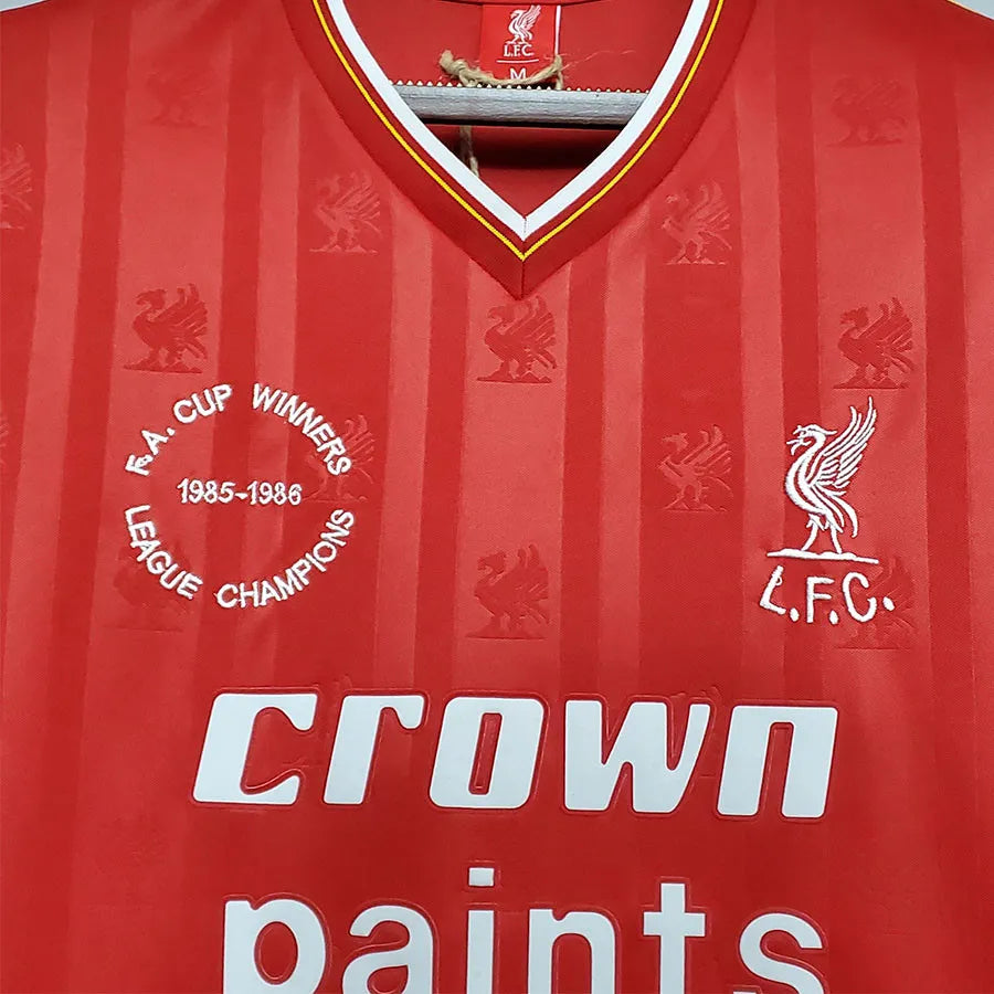 85/86 Liverpool Home Retro Jersey