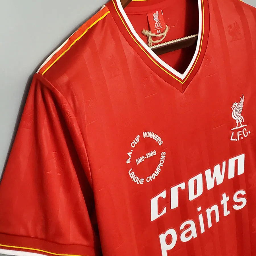 85/86 Liverpool Home Retro Jersey