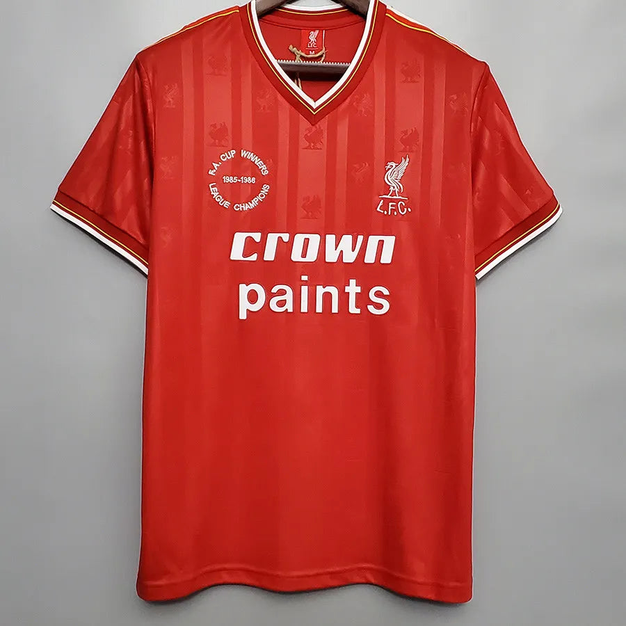 85/86 Liverpool Home Retro Jersey