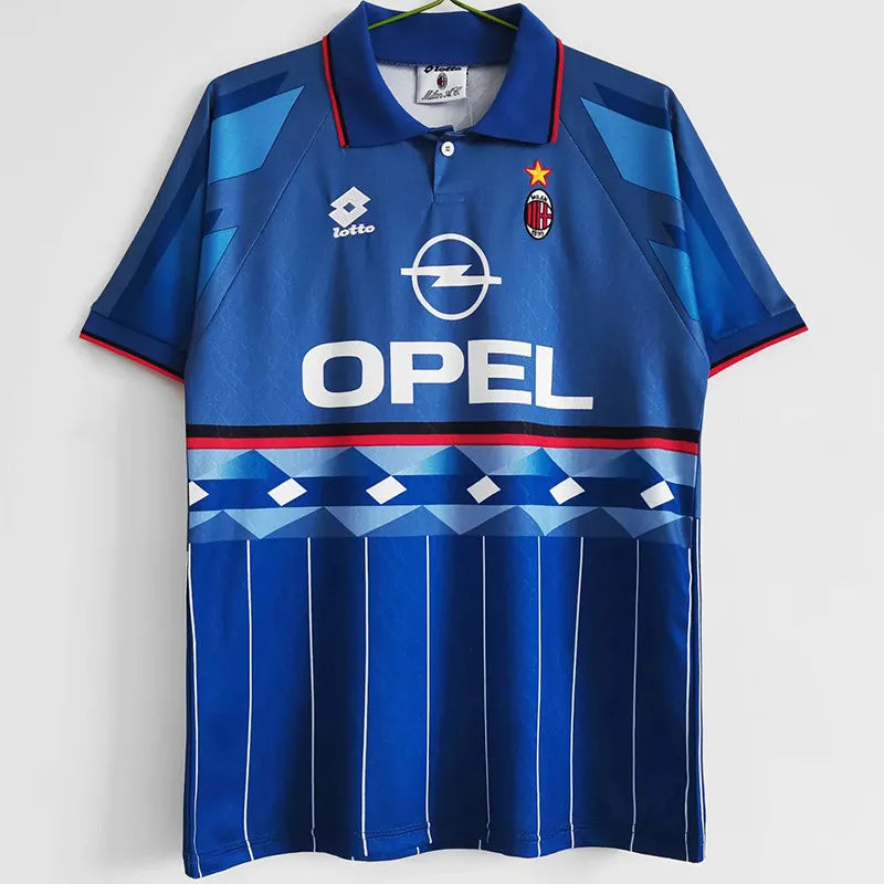 95/96 ACM Away Blue Retro Jersey