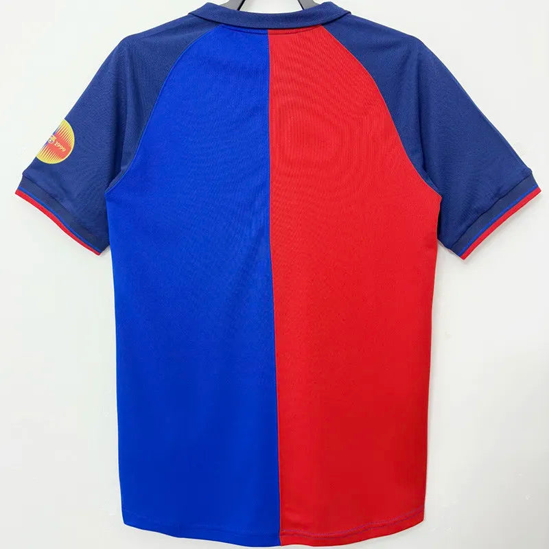 1999 Barcelona Home 100th Anniversary Version Retro Jersey