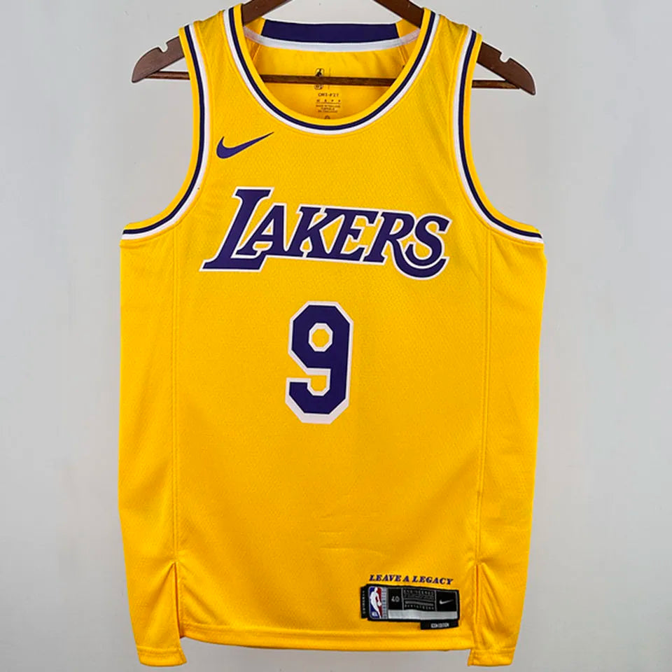 24/25 LA Lakers Yellow Jersey - James Jr. #9 (Hot Pressing)