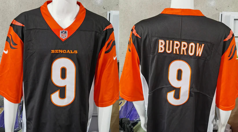 Cincinnati Bengals Chase and Burrow NFL Jersey