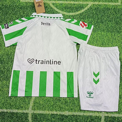 2024-25 Real Betis Kids Home Soccer Jersey Suit