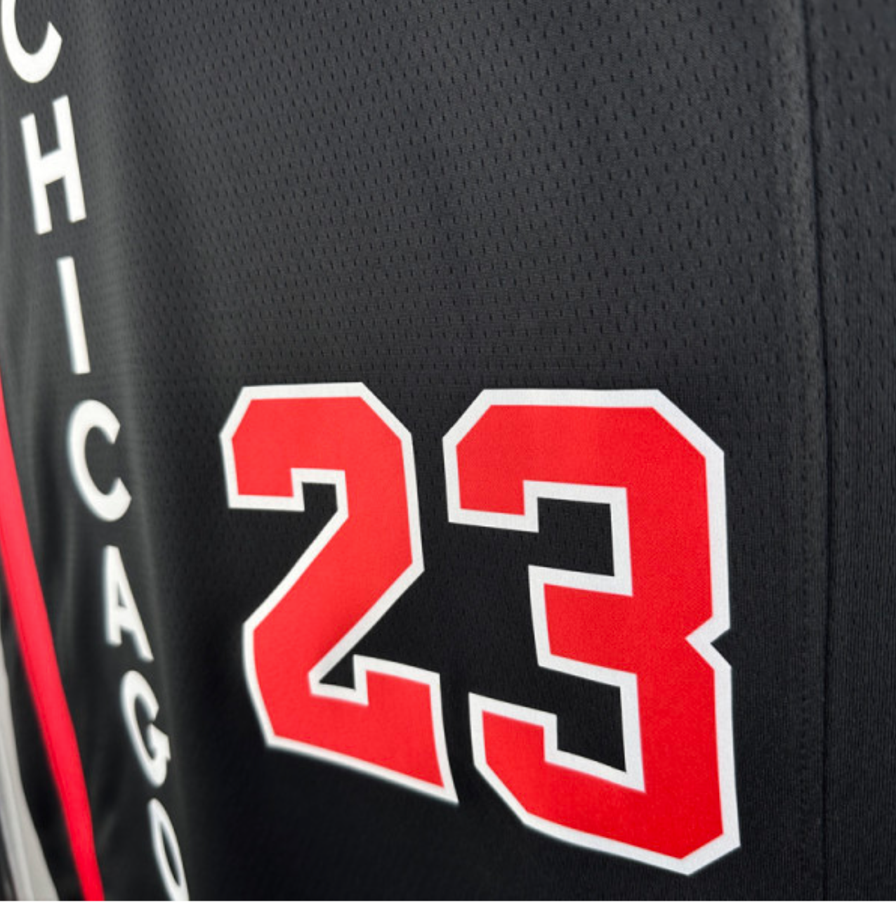 BULLS JORDAN #23 Black City Edition Top Quality Hot Pressing NBA Jersey