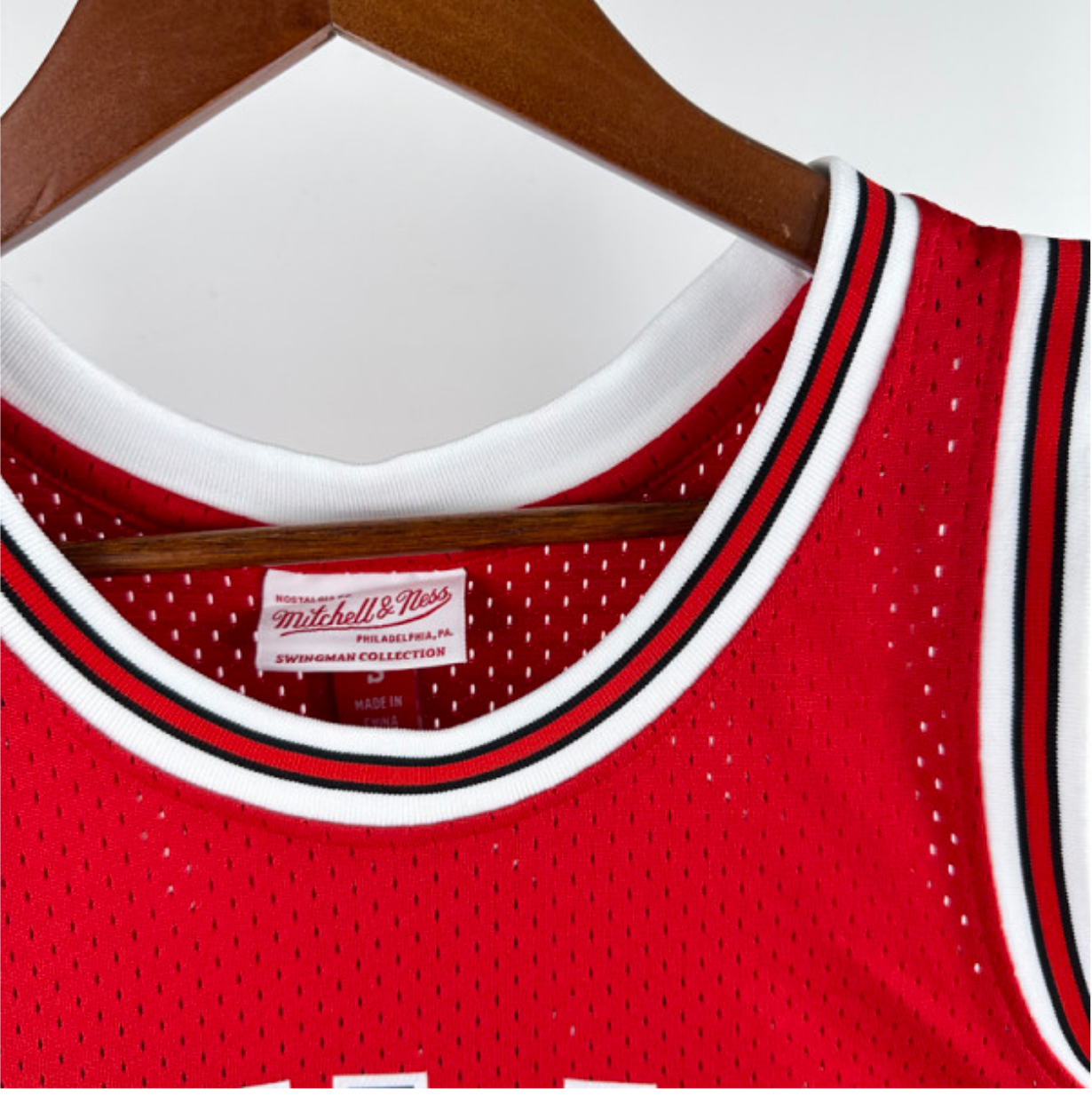 BULLS WADE #3 Red Retro Top Quality Hot Pressing NBA Jersey