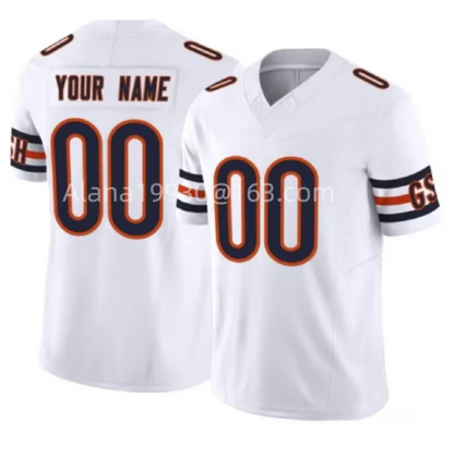 NFL Chicago Bears Custom and Williams Jerseys - Men, Women, Youth Quality Fabric Jersey