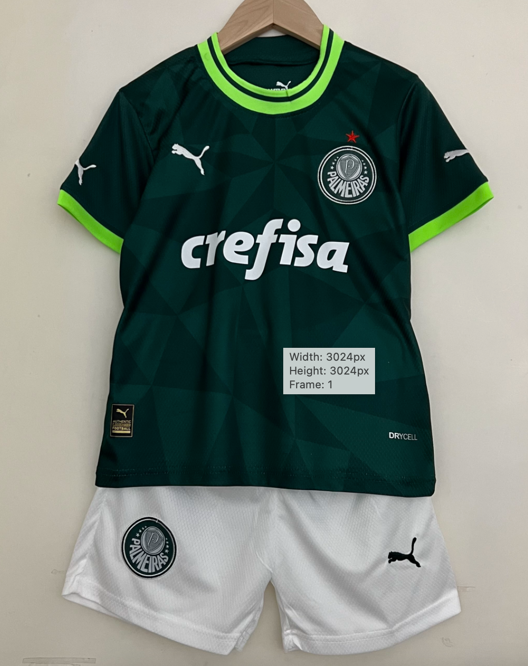 2024-25 Palmeiras Home Kids Soccer Jersey