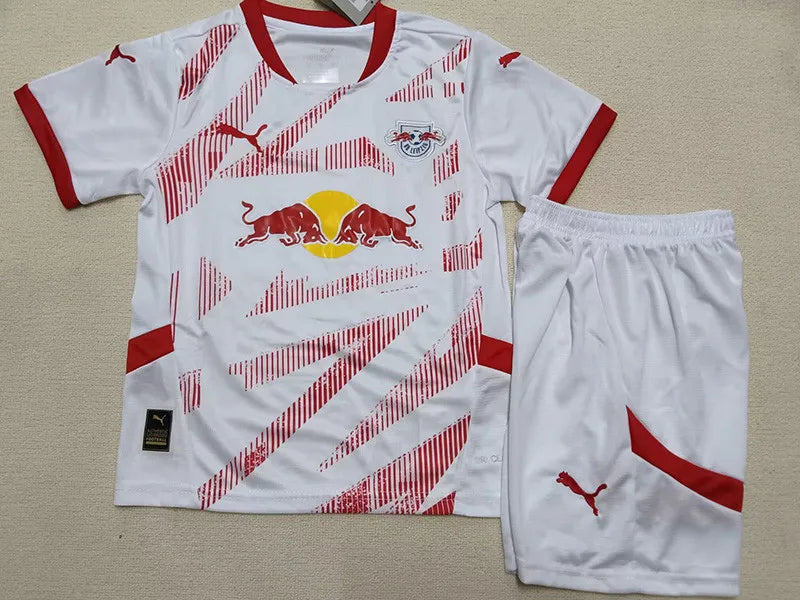 2024-25 Leipzig Kids Home Soccer Jersey Suit