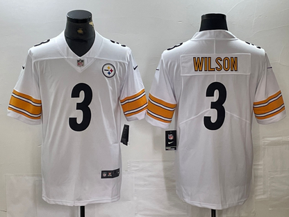 Pittsburgh Steelers American Football NFL Jersey - Watt, Wilson, Harris, Queen, Pickens, Fields, Trubisky, Pitzpatrick