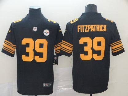 Pittsburgh Steelers American Football NFL Jersey - Watt, Wilson, Harris, Queen, Pickens, Fields, Trubisky, Pitzpatrick