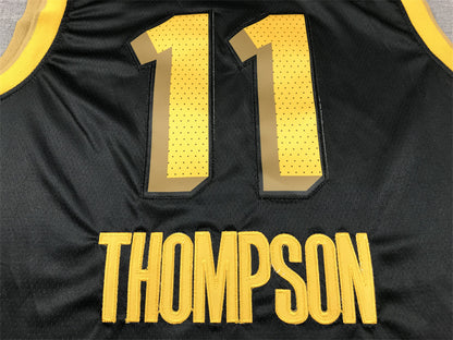 Golden State Warriors THOMPSON # 11 New City Dark Blue NBA Jerseys