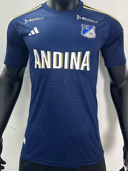 2025-25 Millonarios Home Fans Soccer Jersey