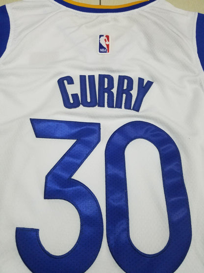 Golden State Warriors CURRY # 30 White NBA Jerseys