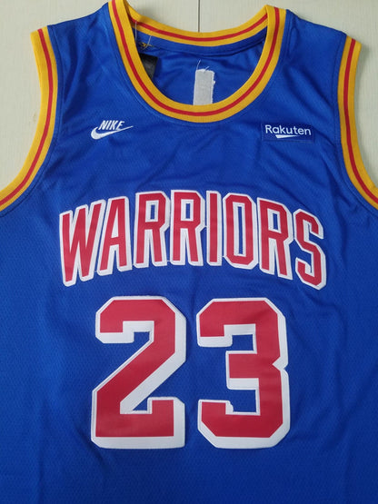 Golden State Warriors GREEN # 23 Blue 75th Anniversary NBA Jerseys