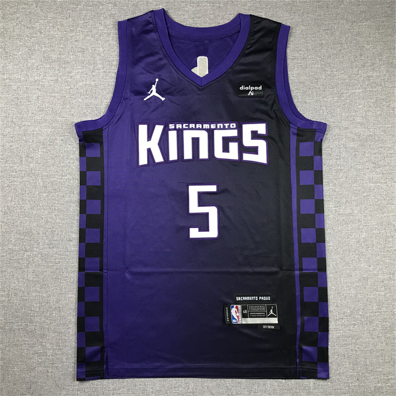 Sacramento Kings FOX # 5 NBA Jerseys