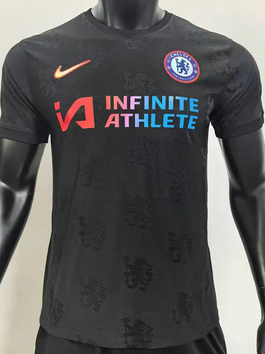 Chelsea 24/25 Black Casual Style Player Version Training Shirt