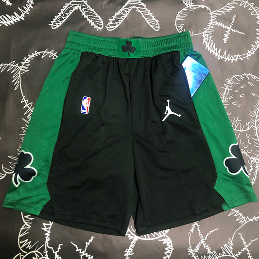 22/23 Celtics Black & Green NBA Shorts