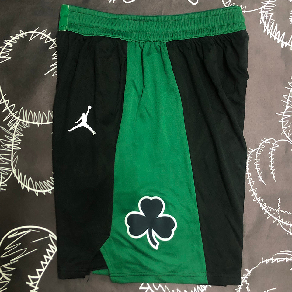 22/23 Celtics Black & Green NBA Shorts