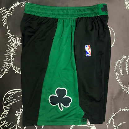 22/23 Celtics Black & Green NBA Shorts