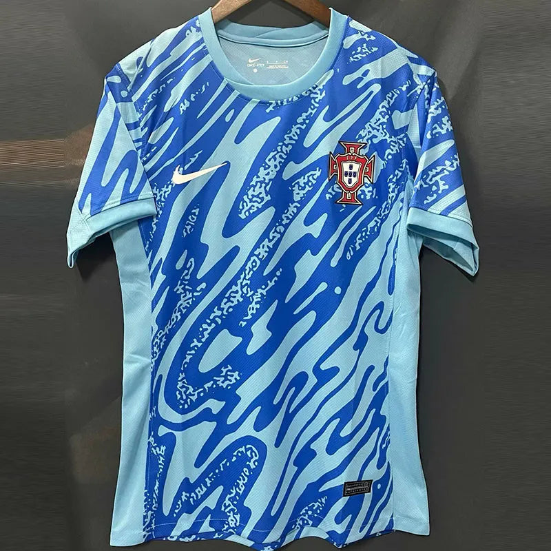 Portugal 24/25 Blue Goalkeeper Fan Version