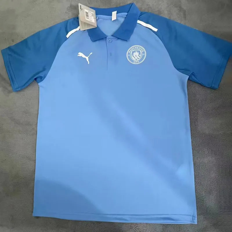 Man City 24/25 Blue Polo