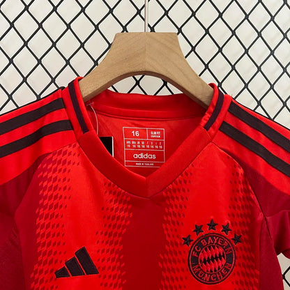 2024-25 Bayern Munchen Kids Home Soccer Jersey Suit