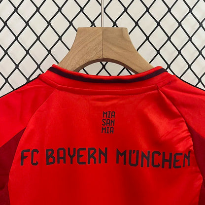 2024-25 Bayern Munchen Kids Home Soccer Jersey Suit