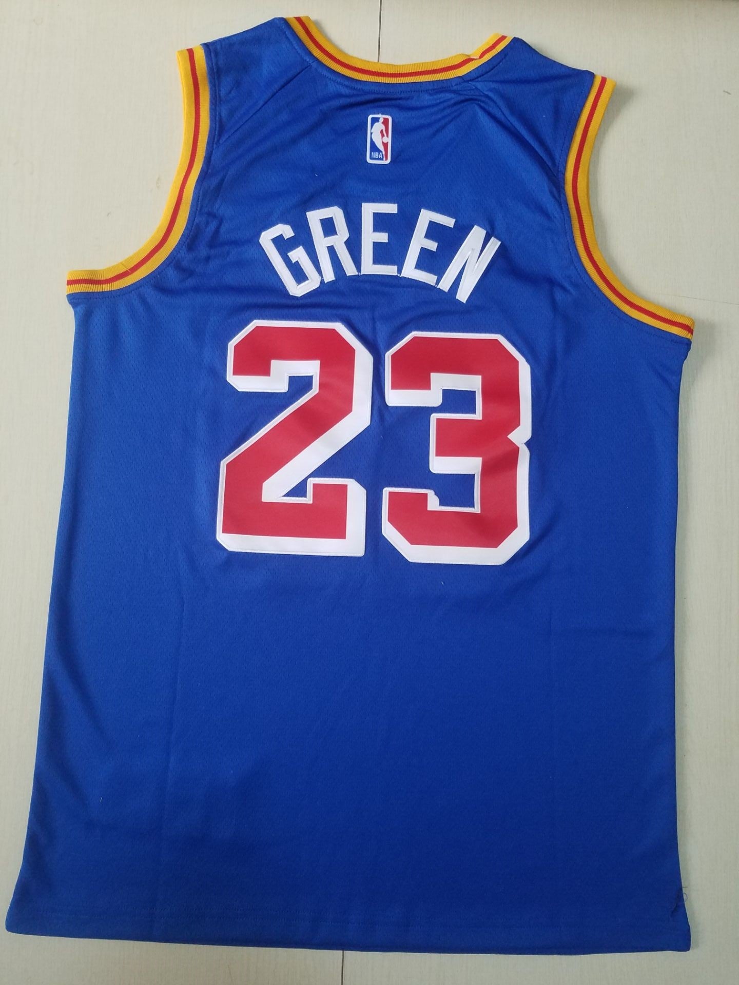 Golden State Warriors GREEN # 23 Blue 75th Anniversary NBA Jerseys