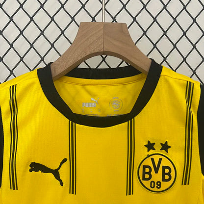 2024-25 Dortmund Kids Home Soccer Jersey Suit